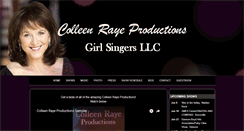 Desktop Screenshot of colleenraye.com